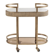 Aged Gold Drinks Trolley